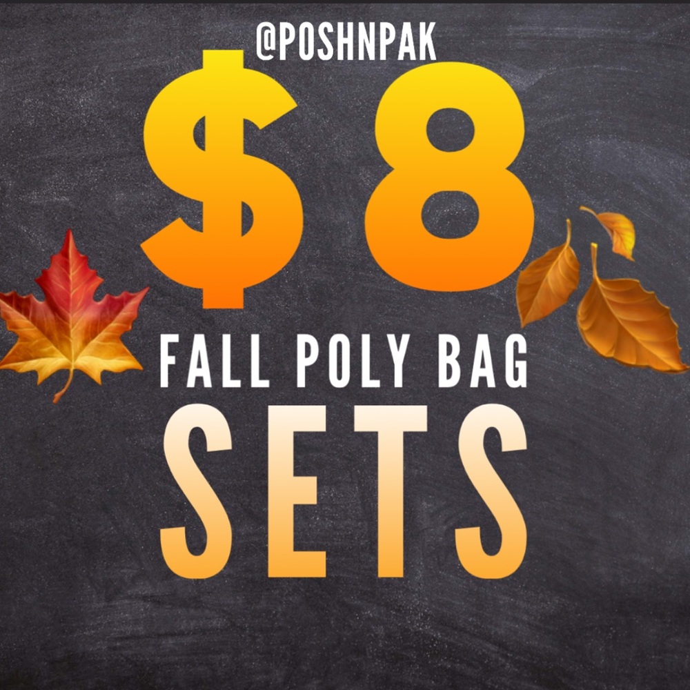 🍁FALLING PRICES! BAGS JUST $8 PER SET!🍁